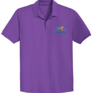 Mane Characters Logo Embroidered Polo Shirt